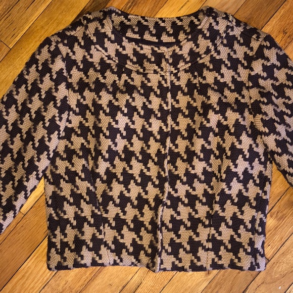 MICHAEL Michael Kors Jackets & Blazers - 🥠MICHAEL KORS🥠CROPPED TWEED HERRINGBONE JACKET🥠